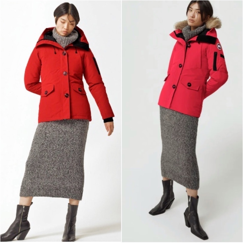 Canada Goose Montebello Parka Heritage Down Parka Winter Coat Outerwear Jacket. - Picture 4 of 16